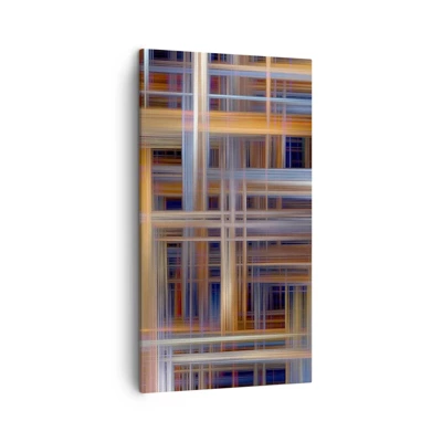 Bild auf Leinwand - Leinwandbild - Aus Licht gewebt - 45x80 cm