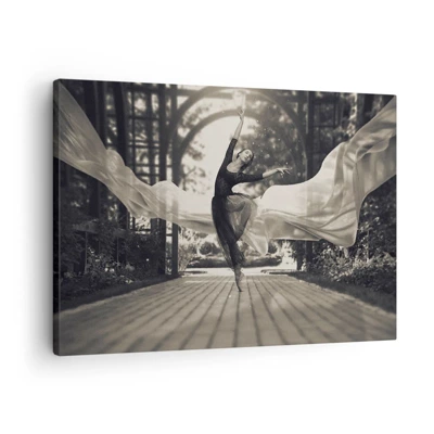 Bild auf Leinwand - Leinwandbild - Der Tanz des Gartengeistes - 70x50 cm