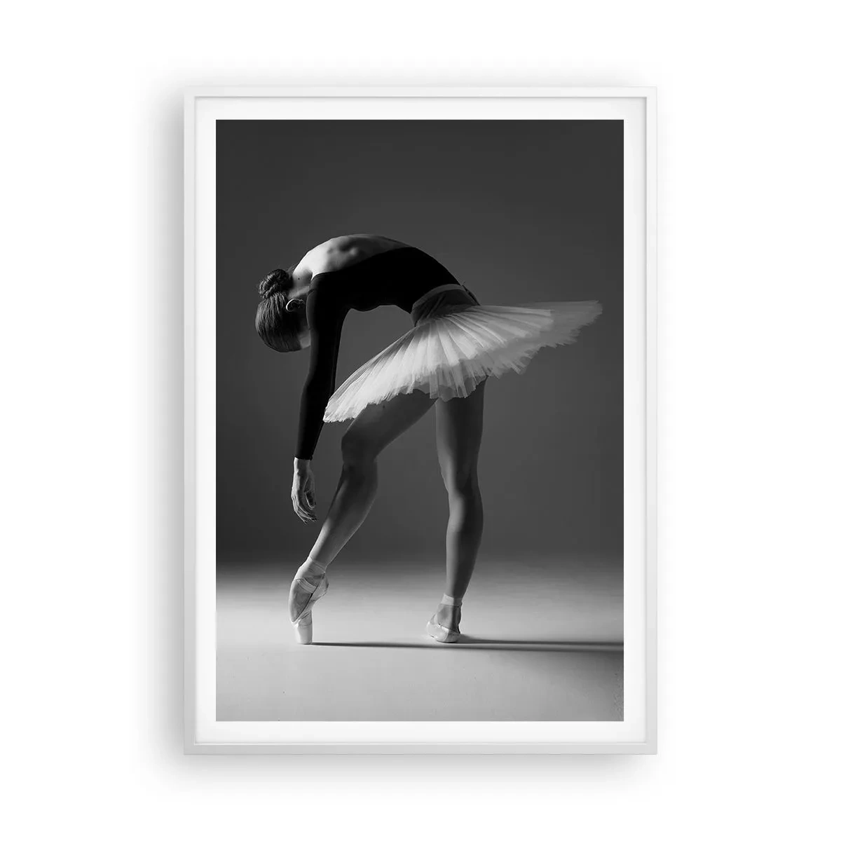 Poster in einem weißen Rahmen - Bella Ballerina - 70x100 cm