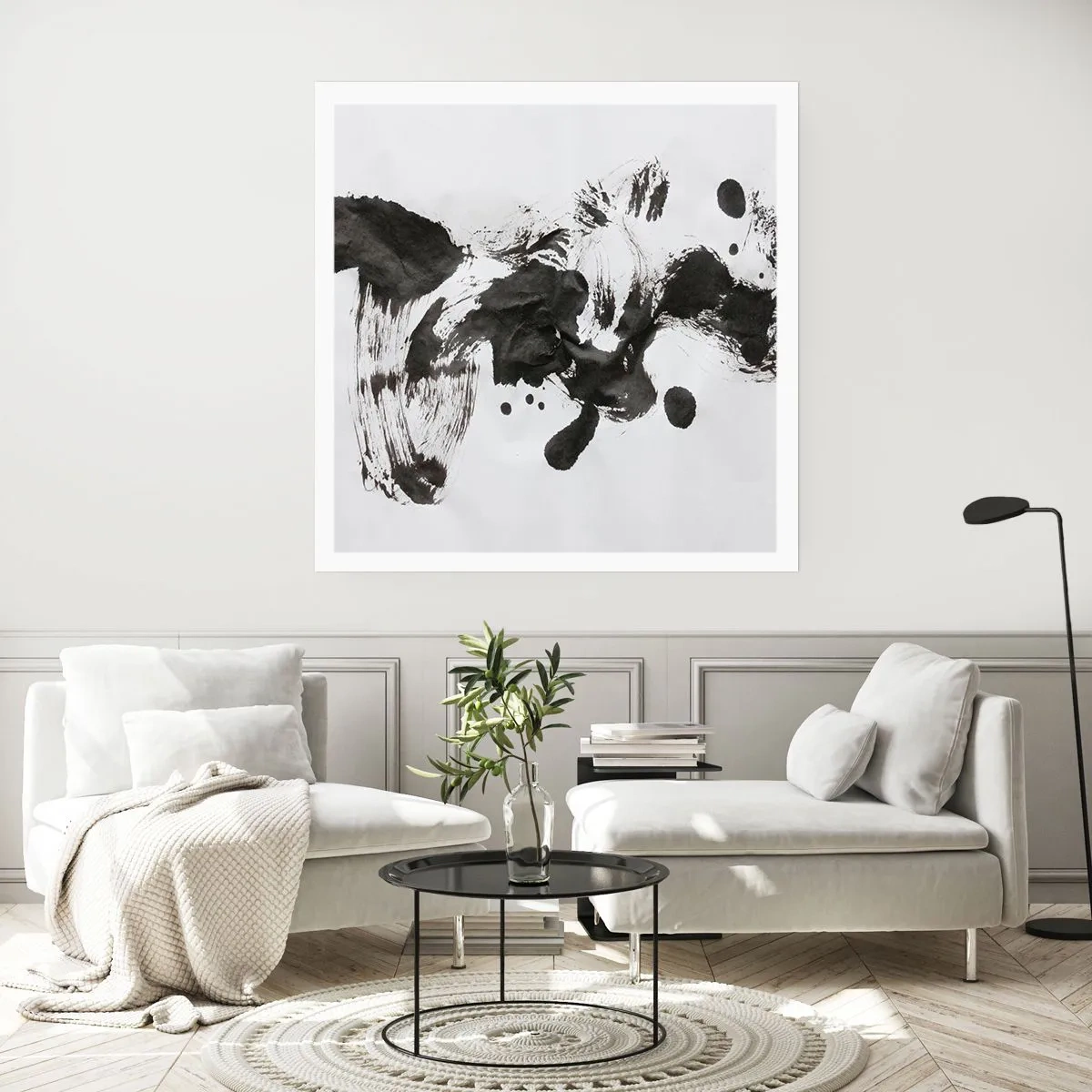 Poster - Obwohl das Wahnsinn ist, steckt darin eine Methode? - 30x30 cm