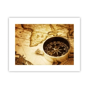 Poster - Ost oder West? - 40x30 cm