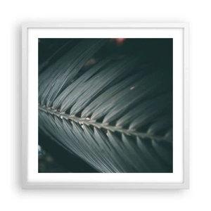 Poster in einem weißen Rahmen - Die Präzision der Natur - 50x50 cm