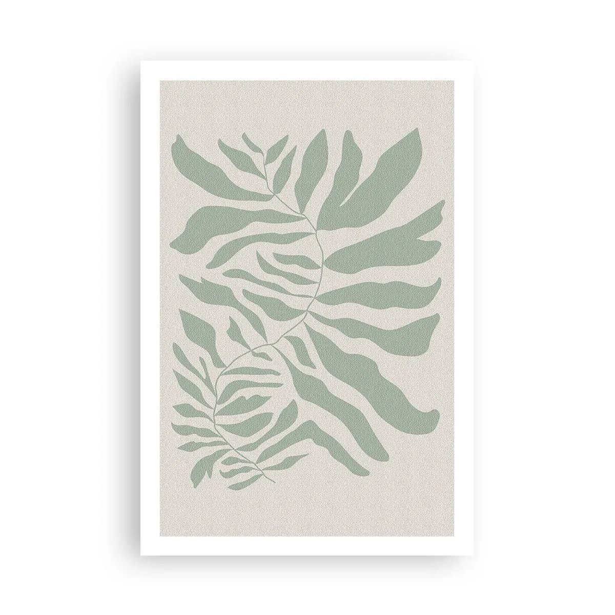 Poster - Smaragdzweig - 61x91 cm