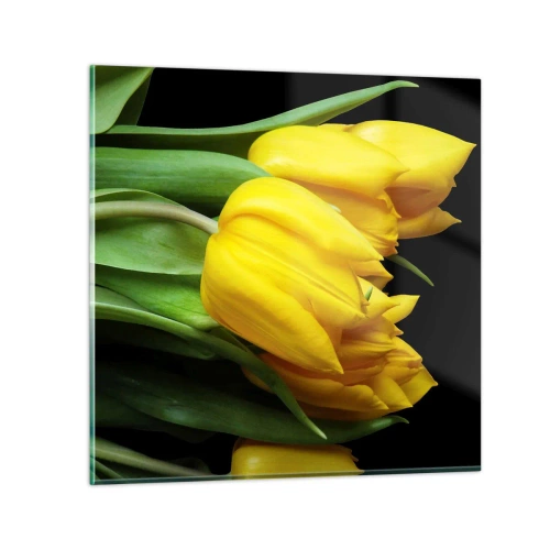 Glasbild - Bild auf glas - Aus klarer Sonne entstanden - 50x50 cm