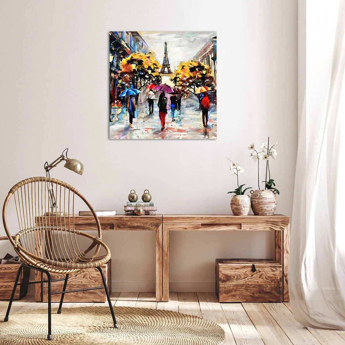 Bild auf Leinwand - Leinwandbild - Besonders schön im Herbst - 30x30 cm
