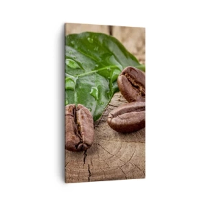 Bild auf Leinwand - Leinwandbild - Der wahrste und schwarze - 45x80 cm