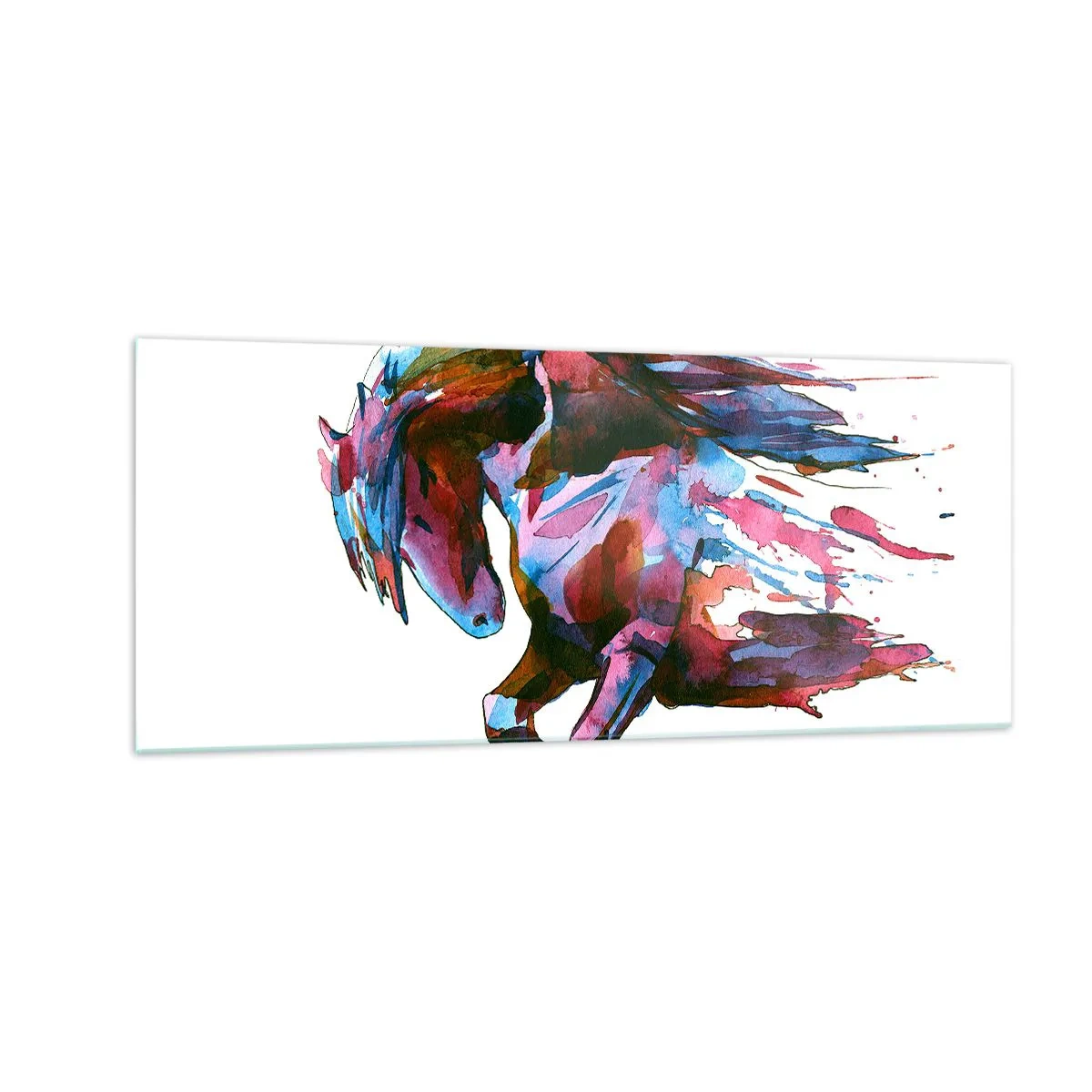 Glasbild - Bild auf glas - In Verzückung - 100x40 cm