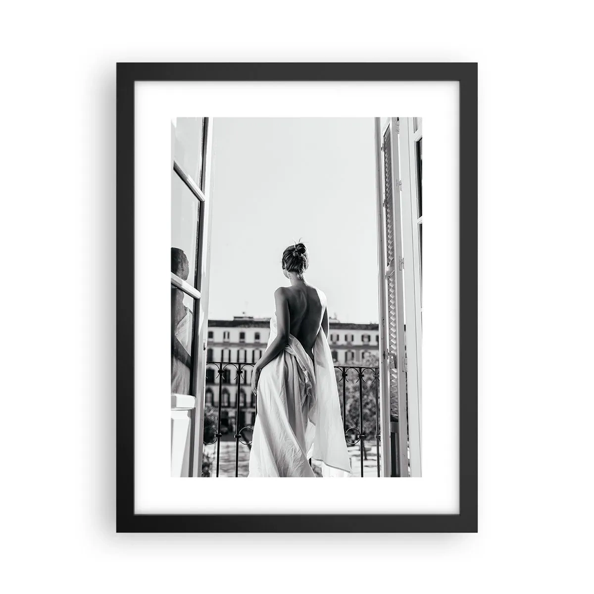 Poster in einem schwarzem Rahmen - Erweckung der Sinne - 30x40 cm