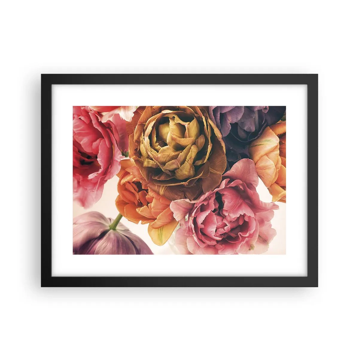 Poster in einem schwarzem Rahmen - Eine Feier des Lebens - 40x30 cm