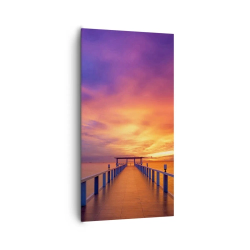 Bild auf Leinwand - Leinwandbild - Ohne Ende - 65x120 cm