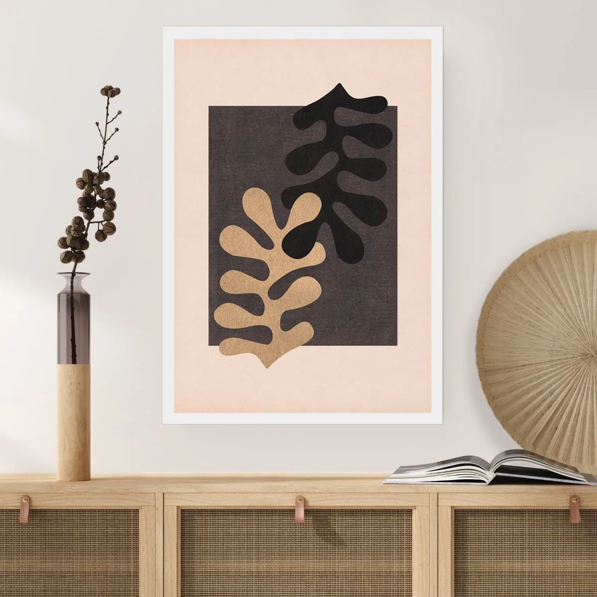 Poster - Abwesenheit und Ergänzung - 30x40 cm