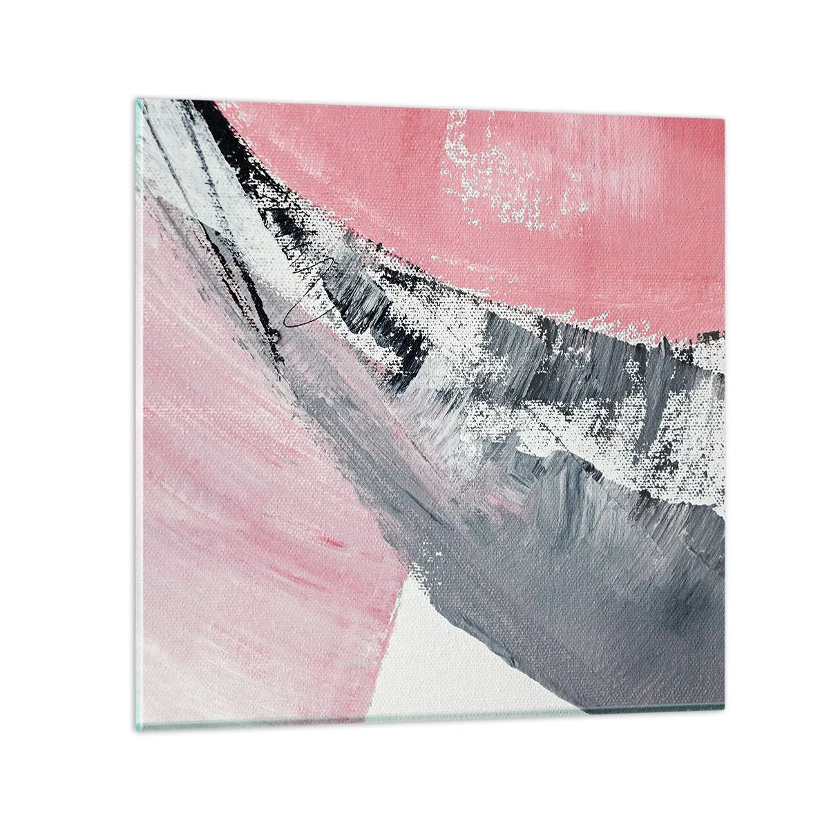 Glasbild - Bild auf glas - Passende Komposition - 70x70 cm