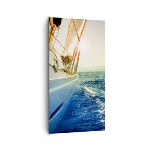 Bild auf Leinwand - Leinwandbild - Auf ins Abenteuer - 65x120 cm