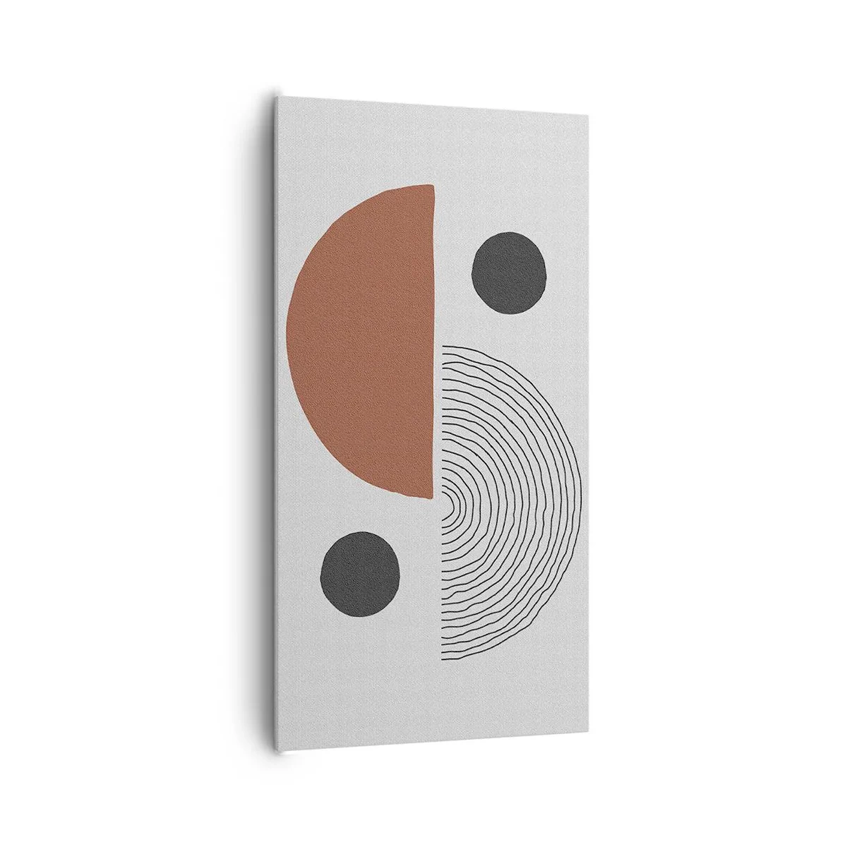 Bild auf Leinwand - Leinwandbild - Perfektion des Rades - 65x120 cm