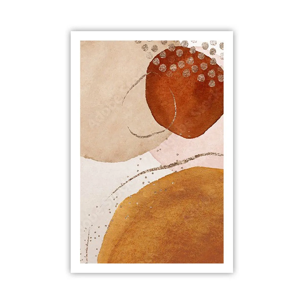 Poster - Rundheit und Bewegung - 61x91 cm