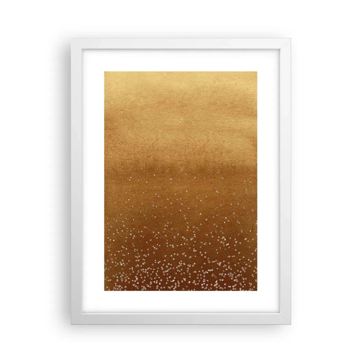 Poster in einem weißen Rahmen - Die Geburt des Lichts - 30x40 cm