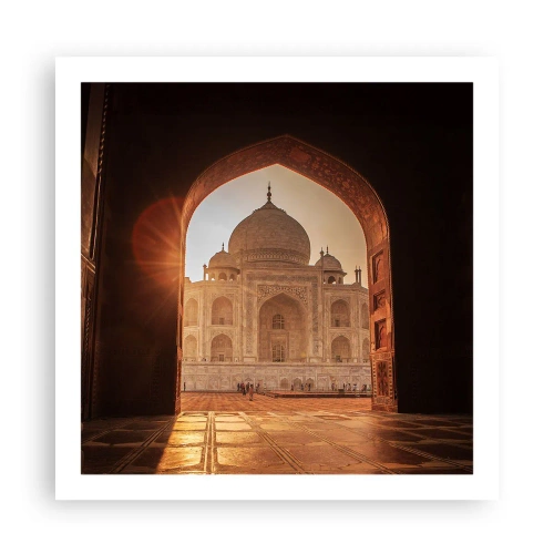 Poster - Denkmal der überirdischen Liebe - 60x60 cm