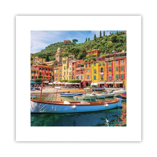 Poster - Italienischer Morgen - 30x30 cm