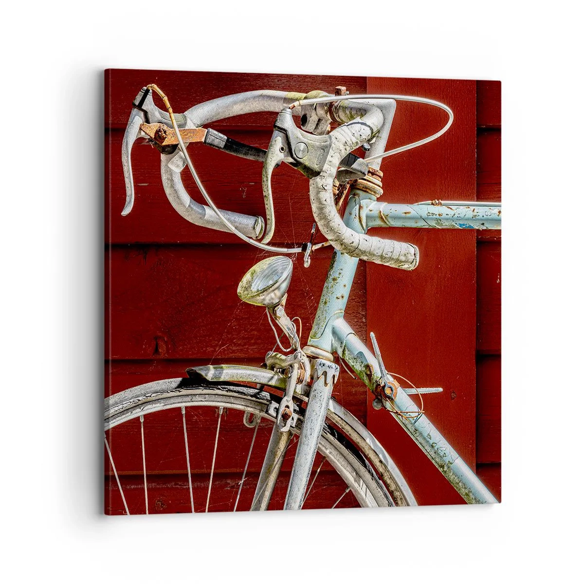 Bild auf Leinwand - Leinwandbild - Geschaffen um zu siegen - 70x70 cm