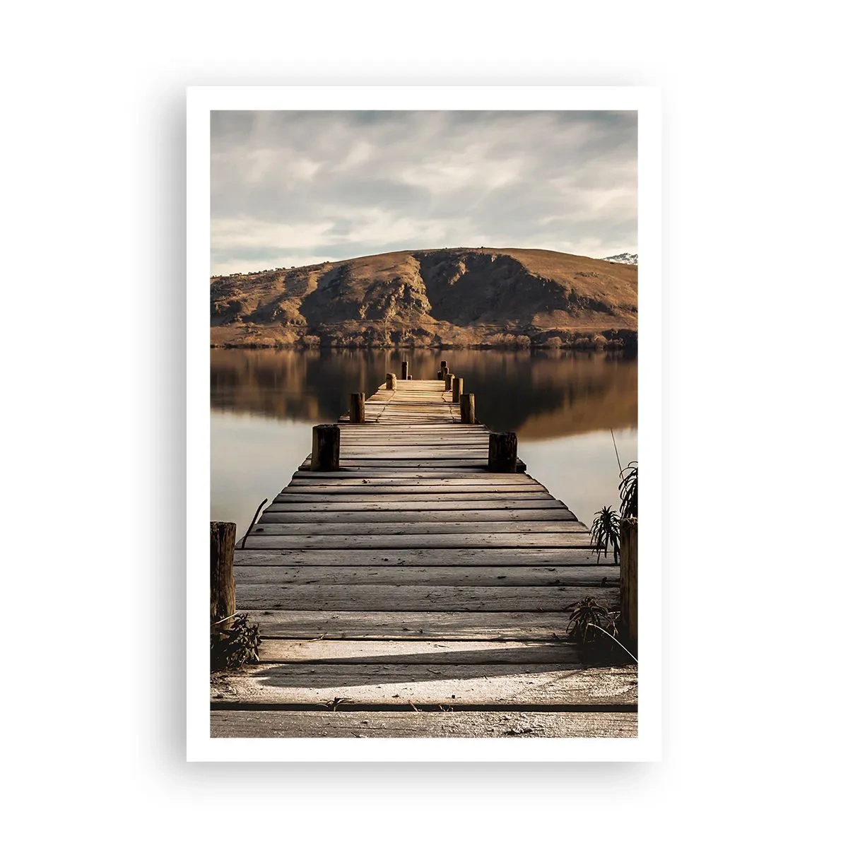 Poster - Landschaft in Stille - 70x100 cm
