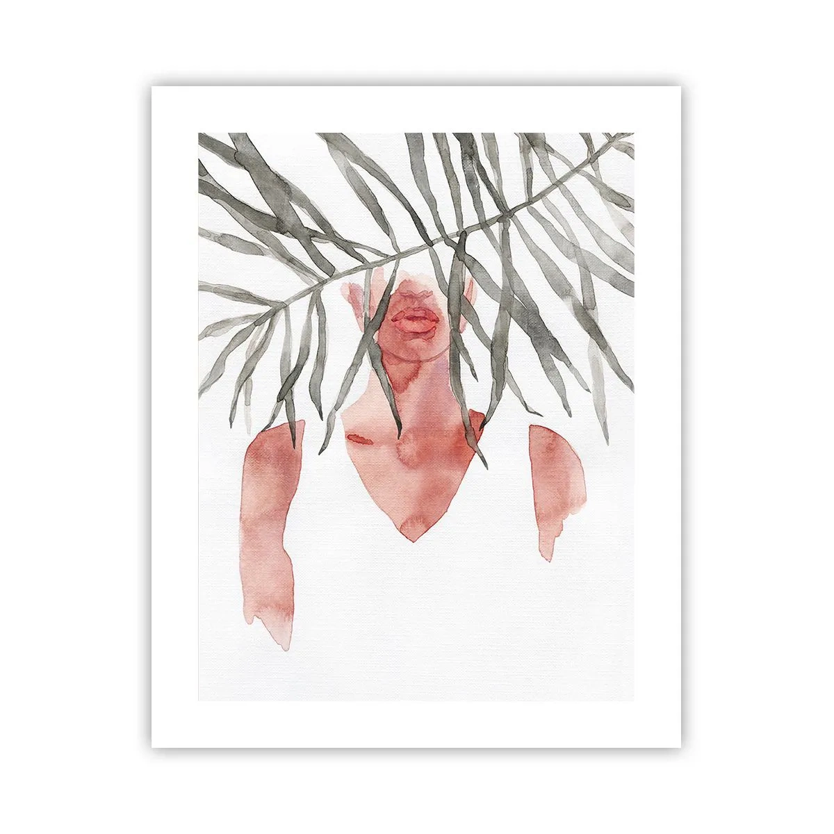 Poster - Dame der Tropen - 40x50 cm