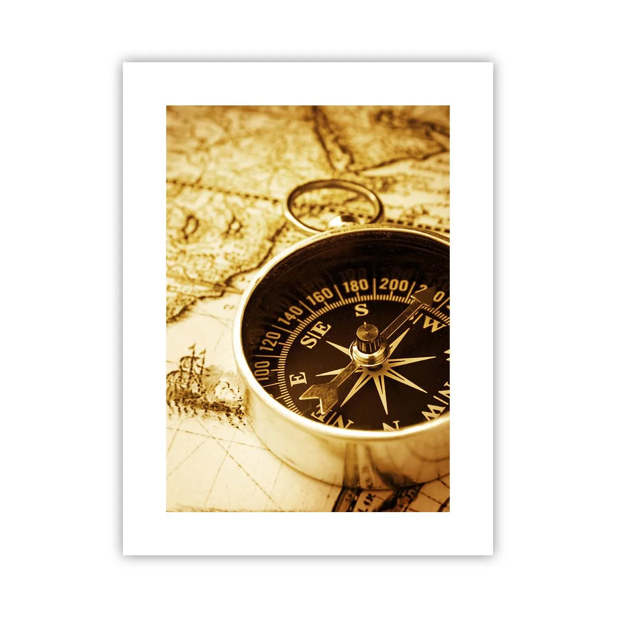 Poster - Ost oder West? - 30x40 cm