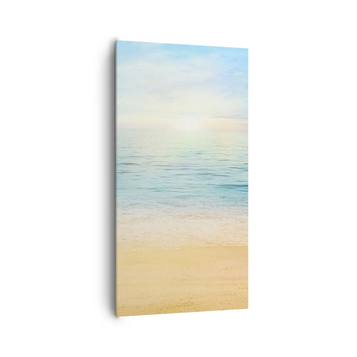 Bild auf Leinwand - Leinwandbild - Großes Blau - 65x120 cm