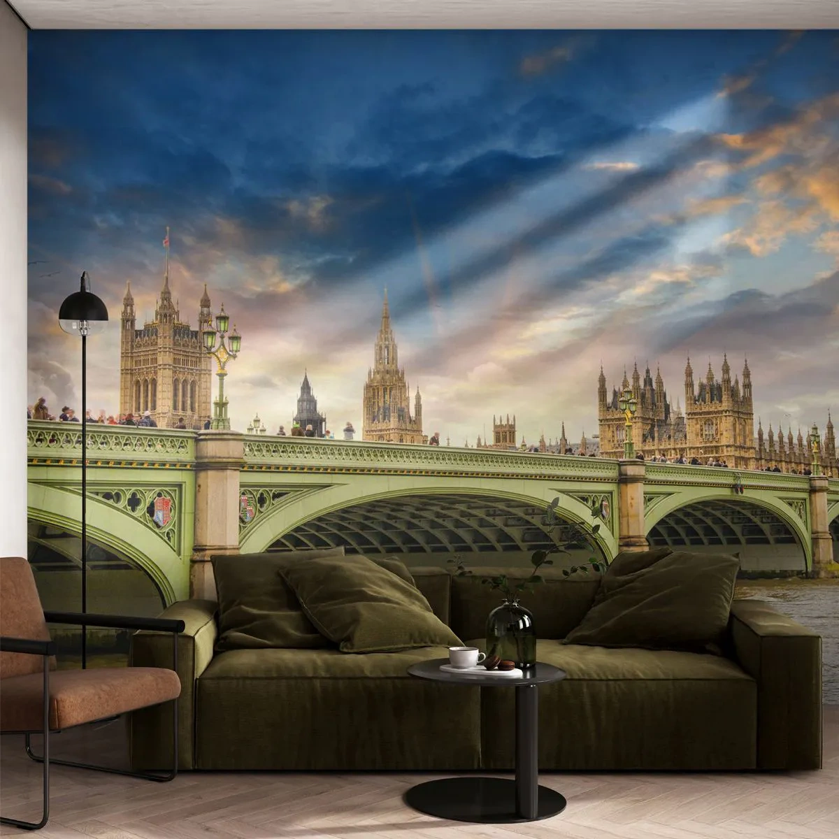 Fototapete Standard Eco - Im Imperium ist die Zeit stehen geblieben - Stadt, London, Die Architektur - 400x280 cm