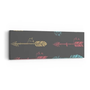 Bild auf Leinwand - Leinwandbild - In der Verordnung - 90x30 cm