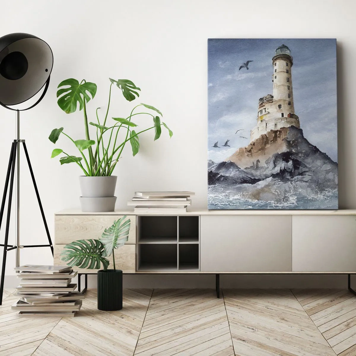 Bild auf Leinwand - Leinwandbild - Unbesiegbar - 65x120 cm