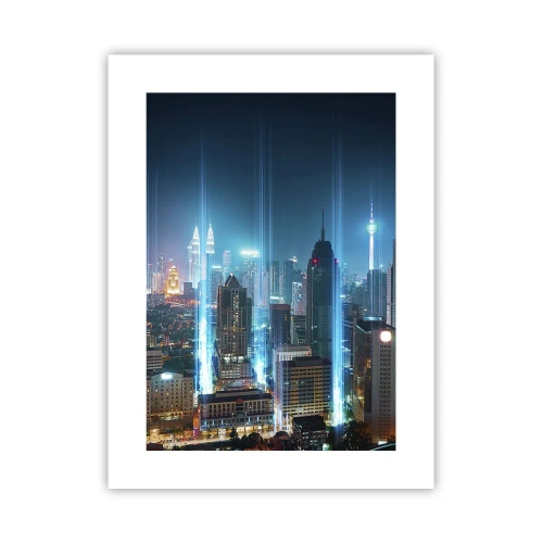 Poster - Auf Berliner Art gegen den Himmel - 30x40 cm