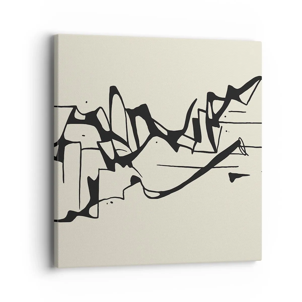Bild auf Leinwand - Leinwandbild - Vielleicht eine Landschaft - 40x40 cm