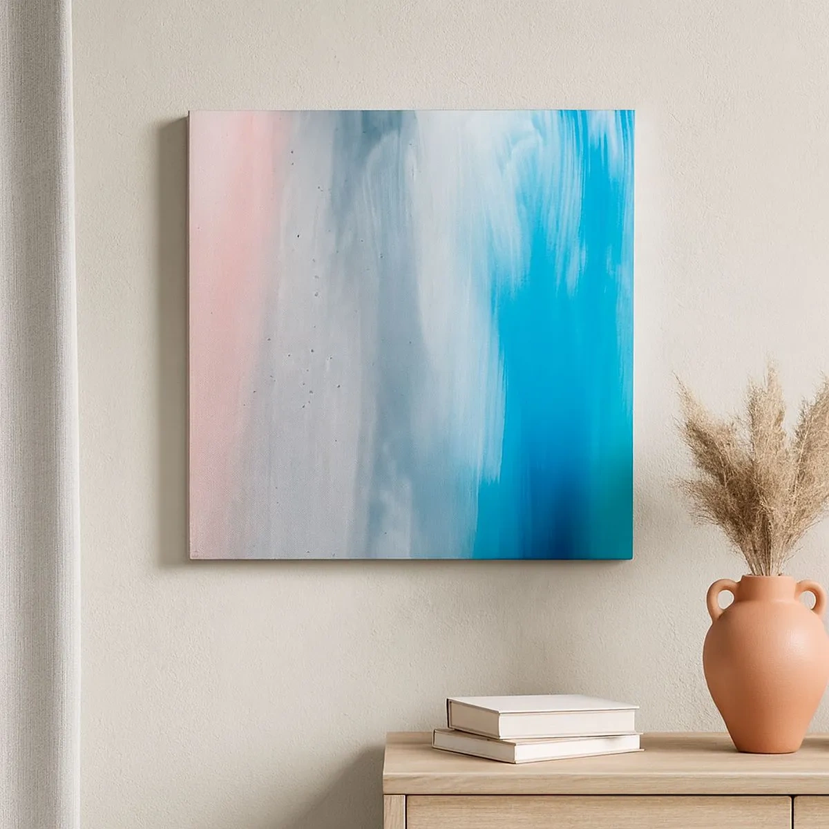 Bild auf Leinwand - Leinwandbild - Elemente: Luft - 30x30 cm