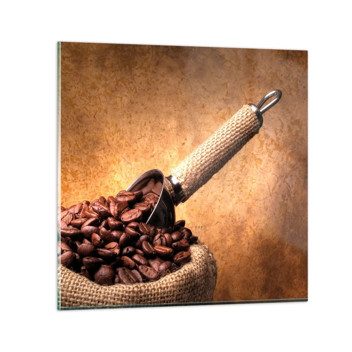 Glasbild - Bild auf glas - An der Quelle des Geschmacks - 70x70 cm