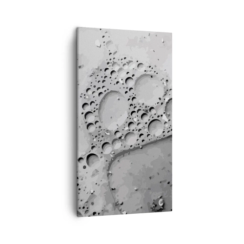 Bild auf Leinwand - Leinwandbild - Schaumpfad - 45x80 cm