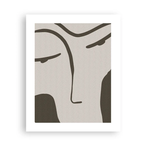 Poster - Wie ein Modigliani-Gemälde - 40x50 cm