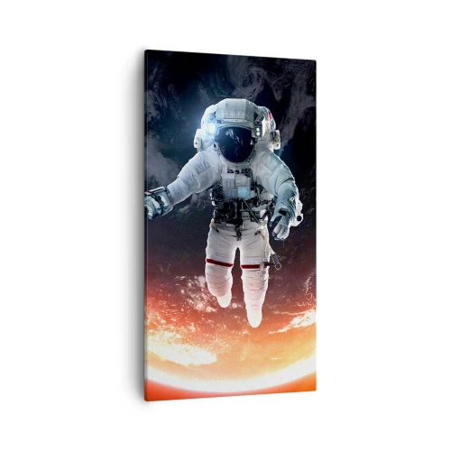 Bild auf Leinwand - Leinwandbild - Kann ich noch eine Weile bleiben? - 55x100 cm