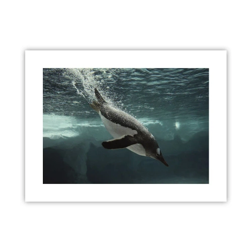 Poster - Willkommen in meiner Welt - 40x30 cm