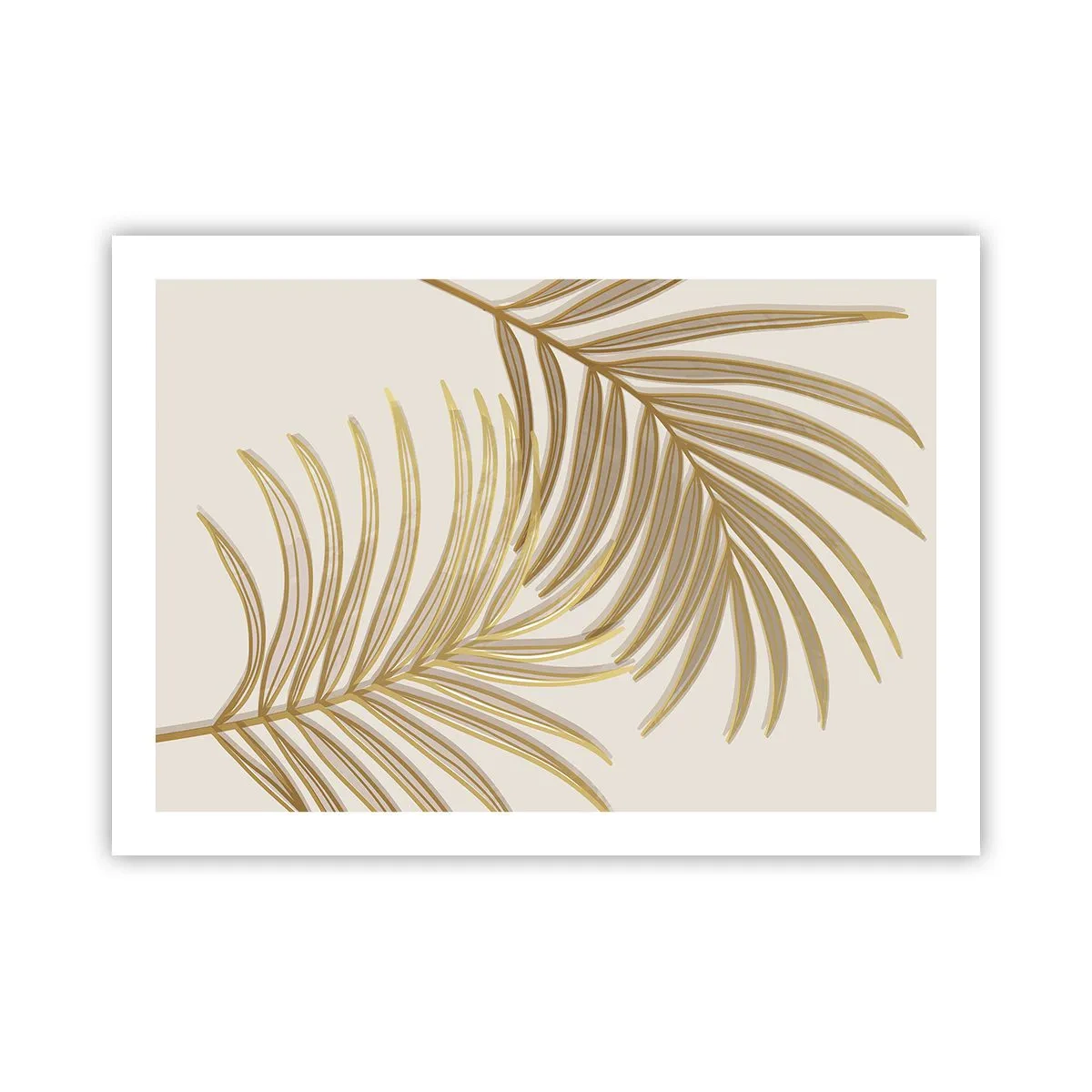Poster - Goldene Palme! - 70x50 cm
