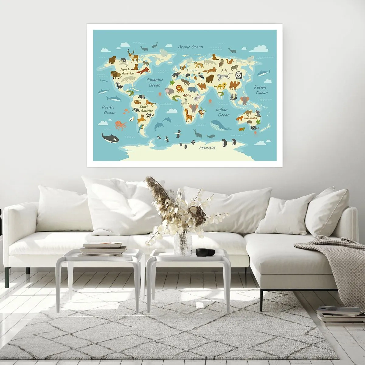 Poster - Gute Nachbarn - 40x30 cm