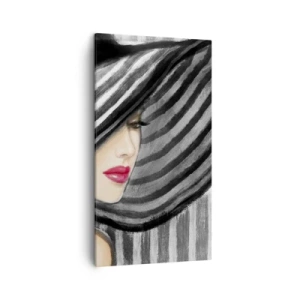 Bild auf Leinwand - Leinwandbild - Wo soll ich dich finden? - 45x80 cm