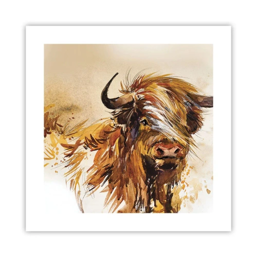 Poster - Stolz des Jägers - 40x40 cm