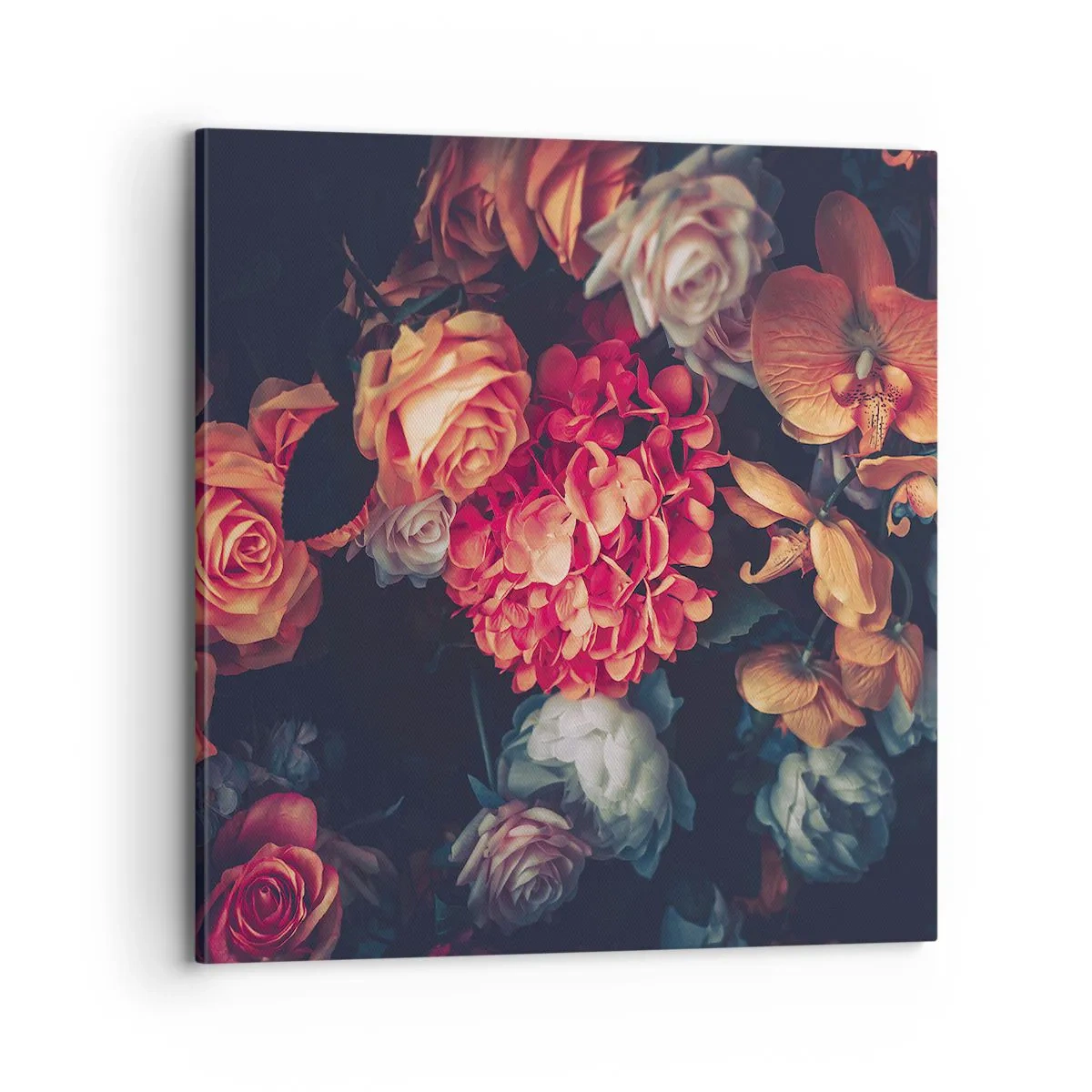 Bild auf Leinwand - Leinwandbild - Wie bei den holländischen Meistern - 70x70 cm