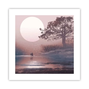 Poster - Wunder der Nacht - 40x40 cm