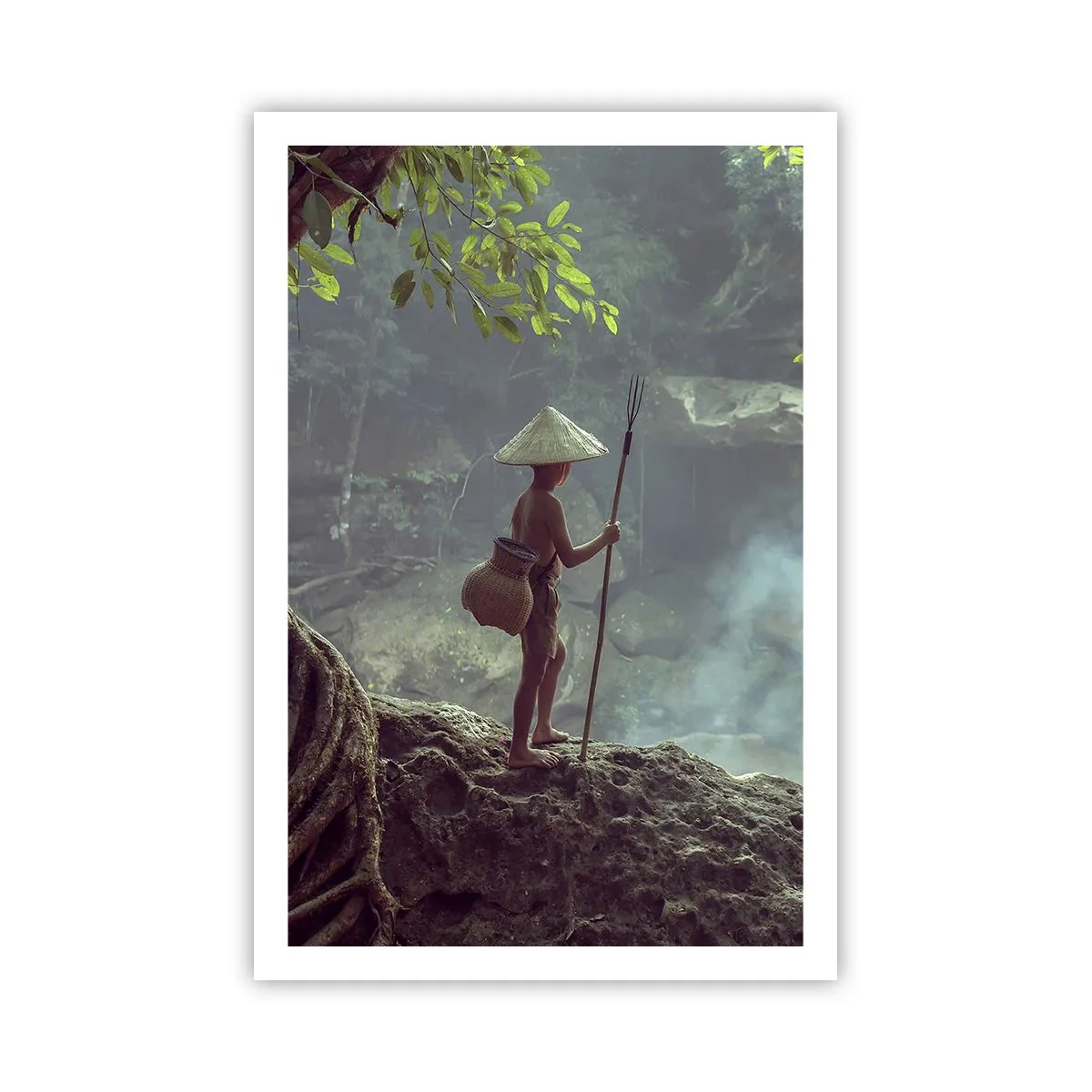 Poster - Befreundet mit der Natur - 61x91 cm