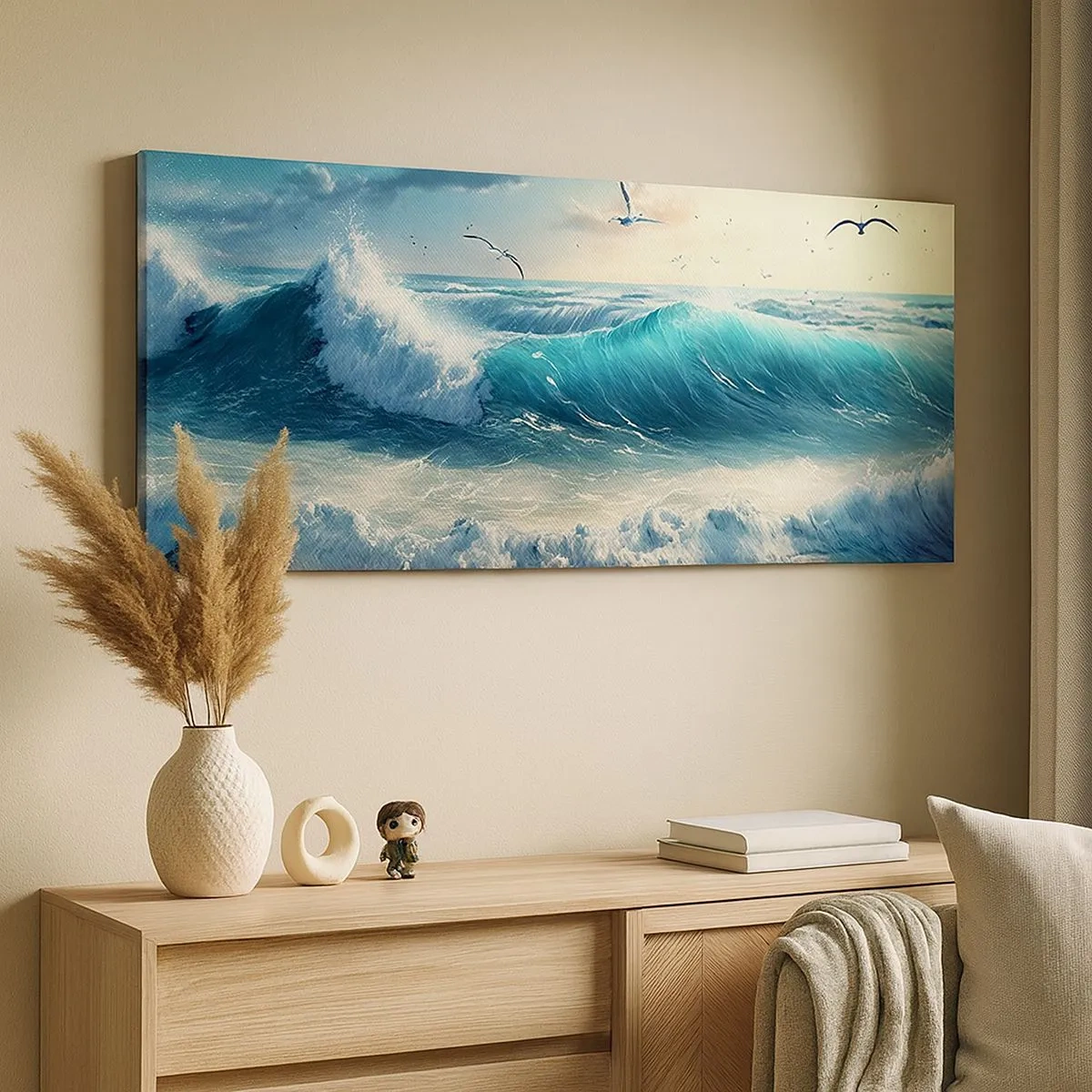 Bild auf Leinwand - Leinwandbild - Es summt nur für dich - 100x40 cm