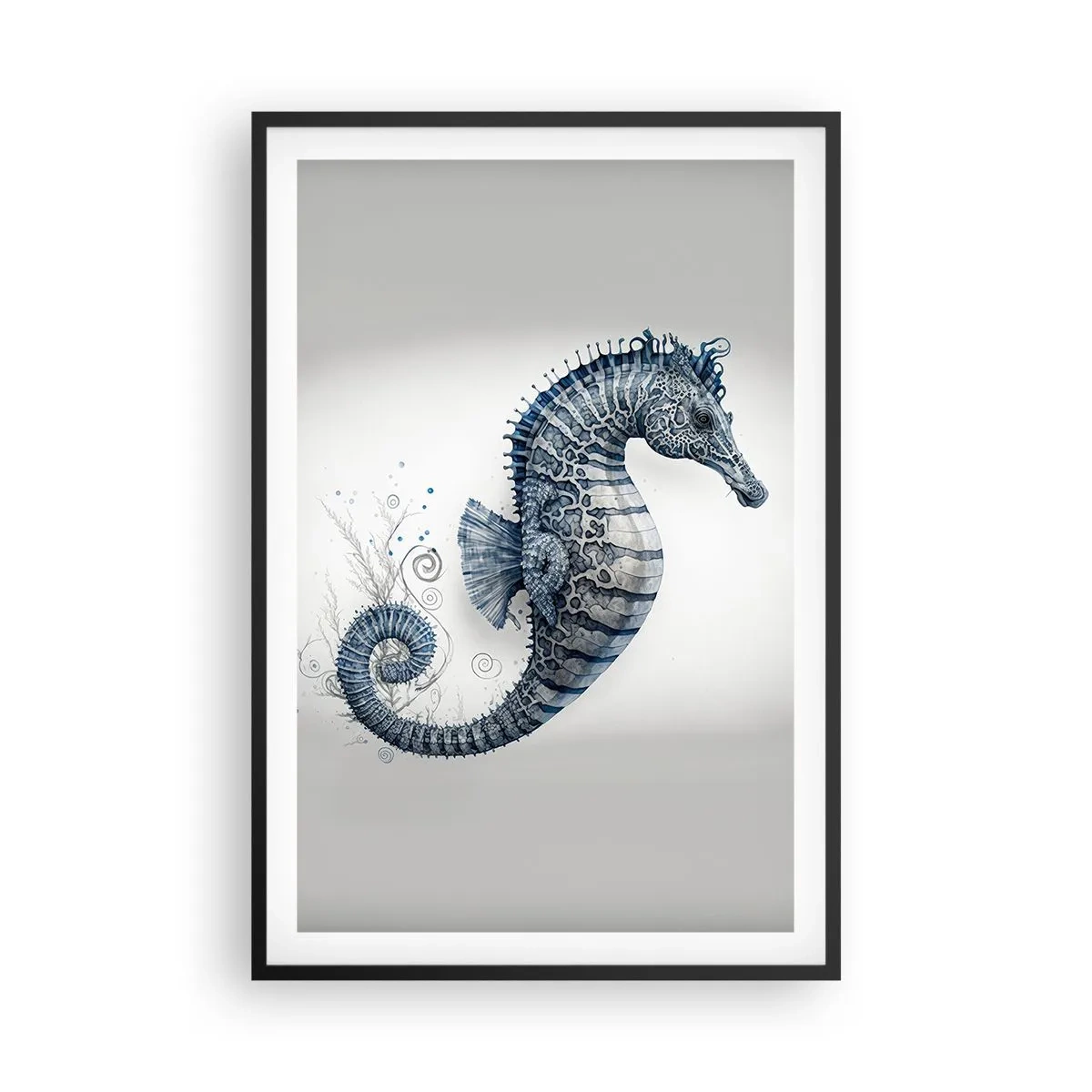 Poster in einem schwarzem Rahmen - Subtiler Witz der Natur - 61x91 cm