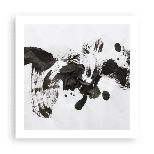 Poster - Obwohl das Wahnsinn ist, steckt darin eine Methode? - 50x50 cm