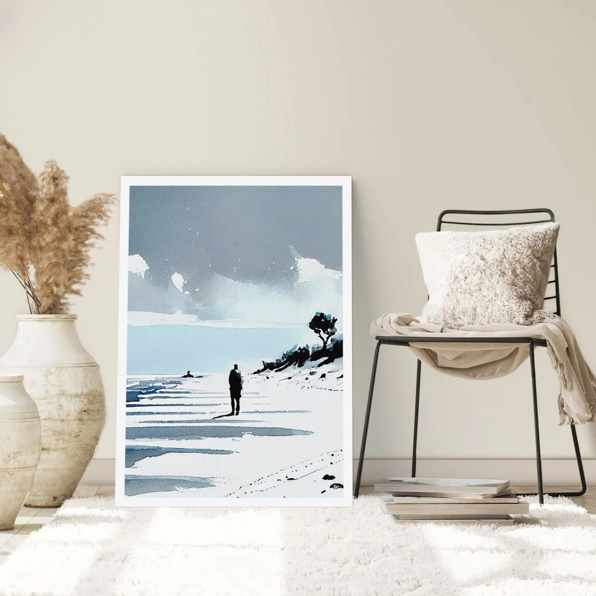 Poster - Allein sein - 61x91 cm