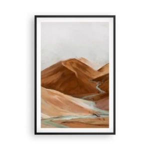 Poster in einem schwarzem Rahmen - Zur Quelle - 61x91 cm